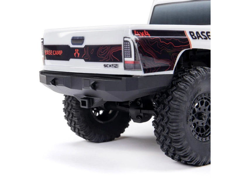 Axial SCX24 Base Camp 1/24 4WD RTR Scale Mini Crawler (White) w/2.4GHz Radio, Battery & Charger