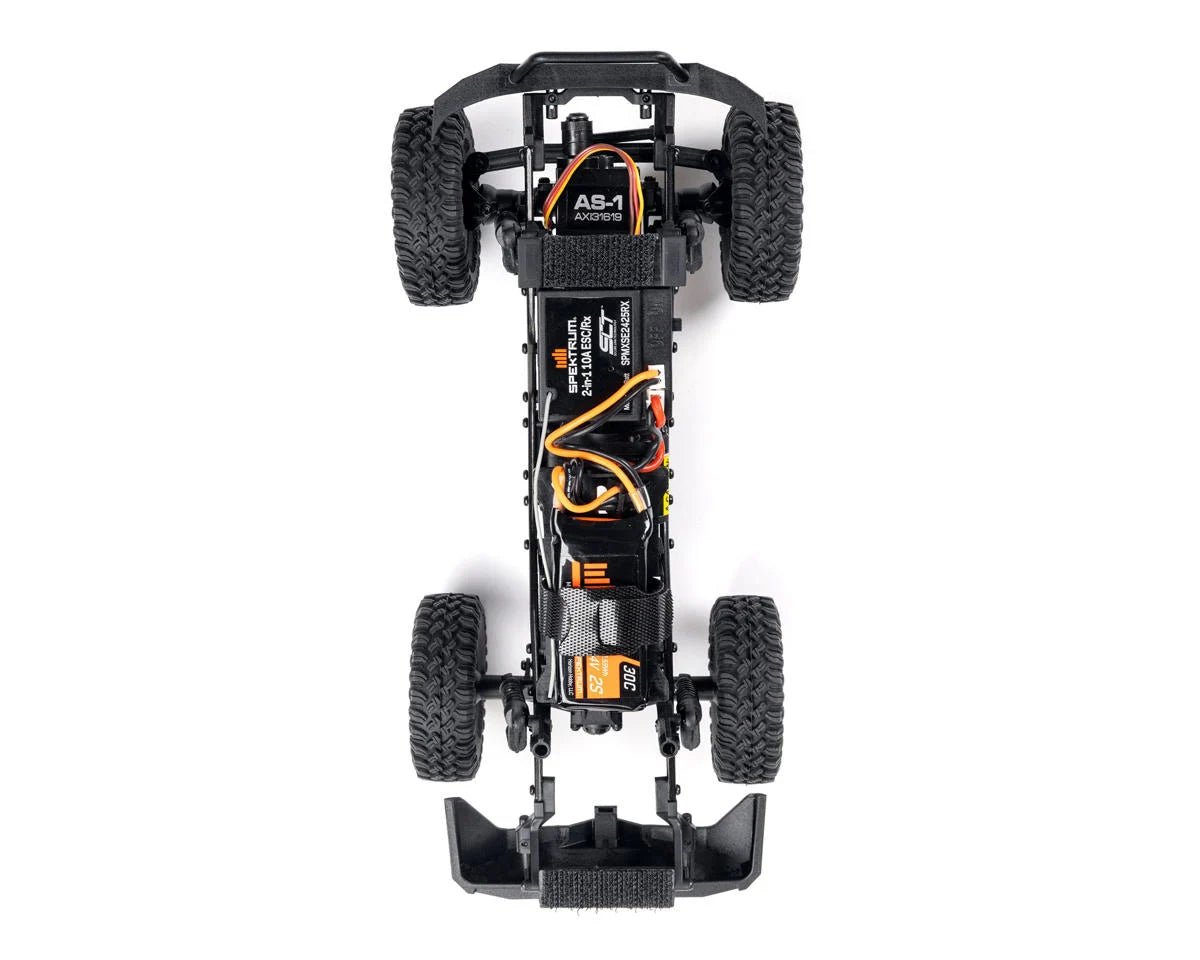 Axial SCX24 Base Camp 1/24 4WD RTR Scale Mini Crawler (Blue) w/2.4GHz Radio, Battery & Charger