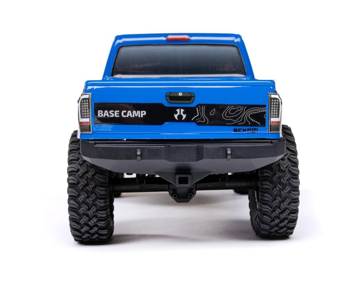 Axial SCX24 Base Camp 1/24 4WD RTR Scale Mini Crawler (Blue) w/2.4GHz Radio, Battery & Charger