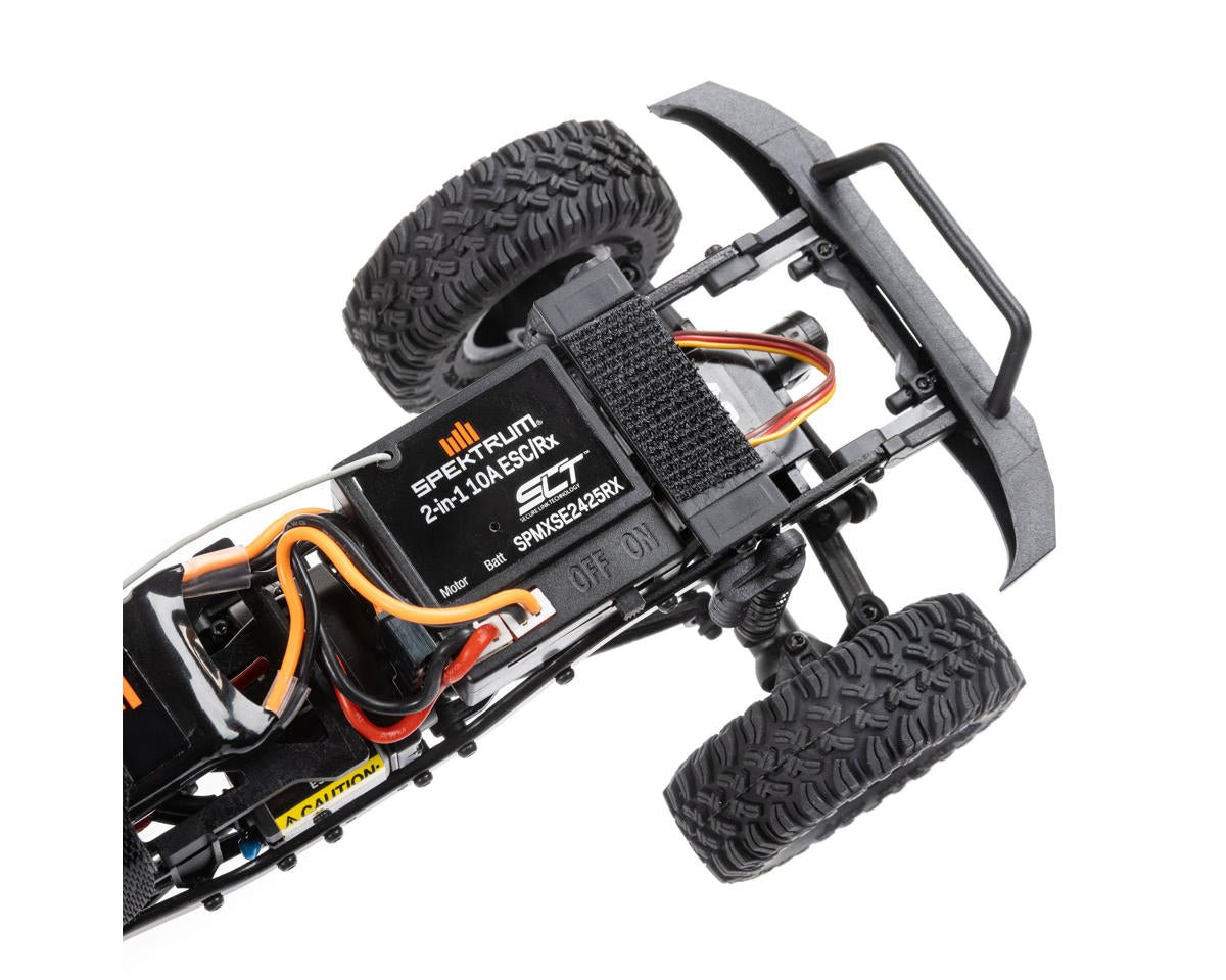 Axial SCX24 Base Camp 1/24 4WD RTR Scale Mini Crawler (Blue) w/2.4GHz Radio, Battery & Charger