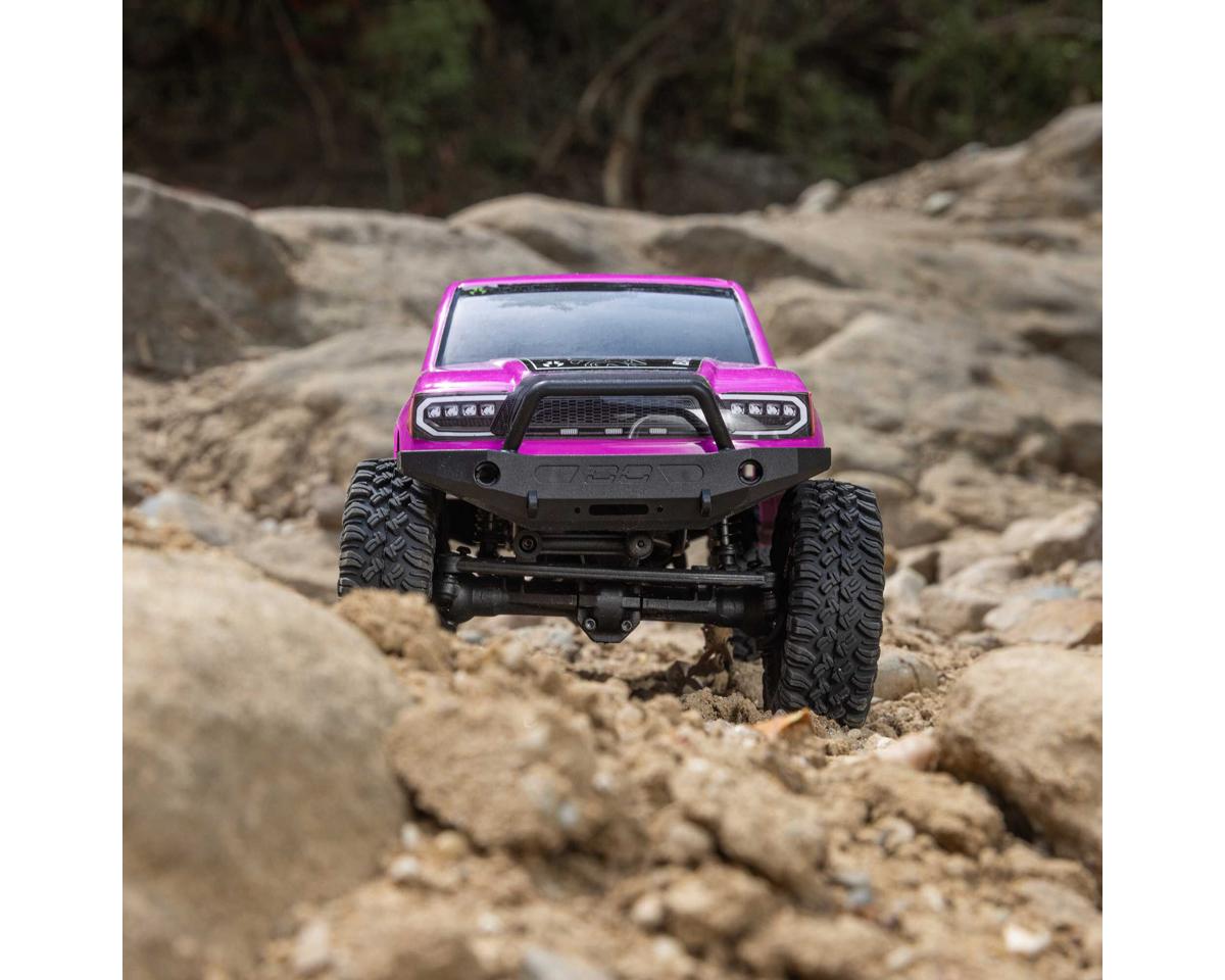Axial SCX24 Base Camp 1/24 4WD RTR Scale Mini Crawler (Pink) w/2.4GHz Radio, Battery & Charger
