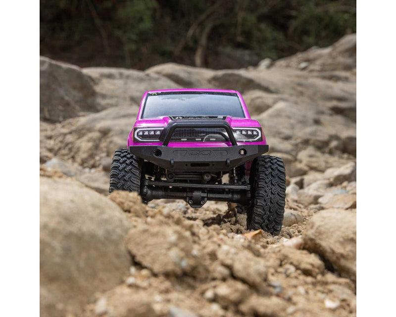 Axial SCX24 Base Camp 1/24 4WD RTR Scale Mini Crawler (Pink) w/2.4GHz Radio, Battery & Charger