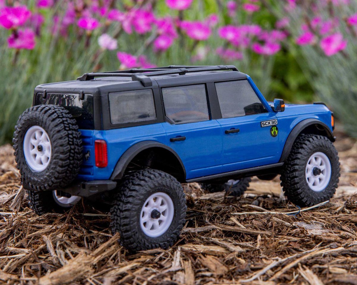 Axial SCX30 Ford Bronco 1/30 4WD RTR Scale Mini Crawler w/2.4GHz Radio, Battery & Charger