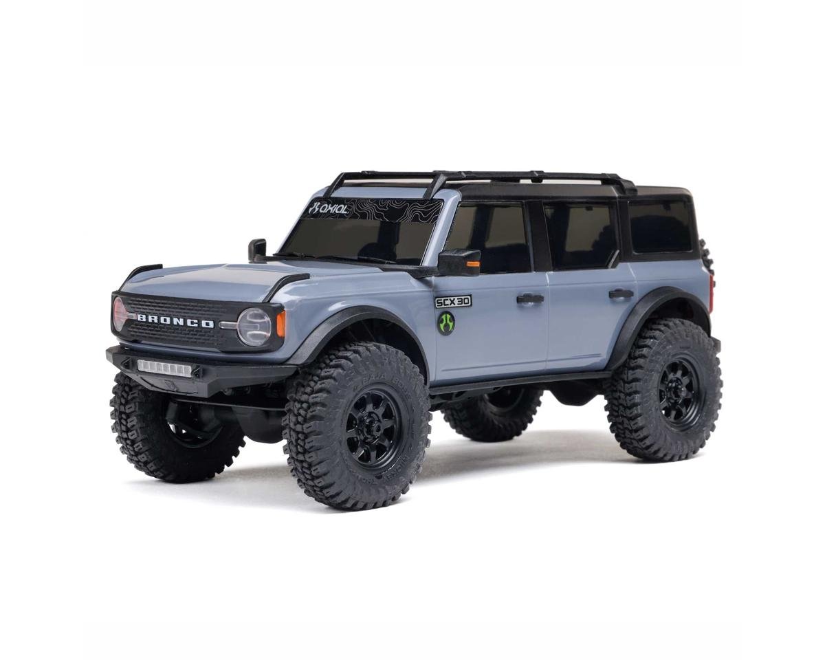 Axial SCX30 Ford Bronco 1/30 4WD RTR Scale Mini Crawler w/2.4GHz Radio, Battery & Charger