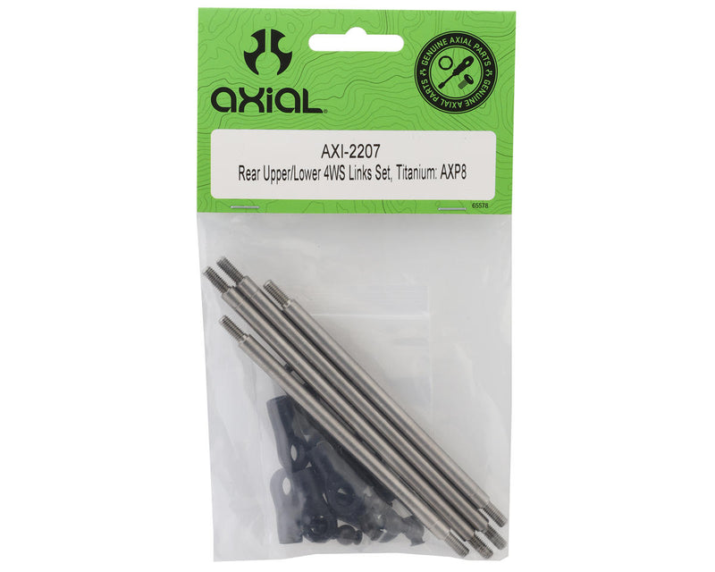 Axial AXP8 Gilamon Titanium Rear 4WS Links Set