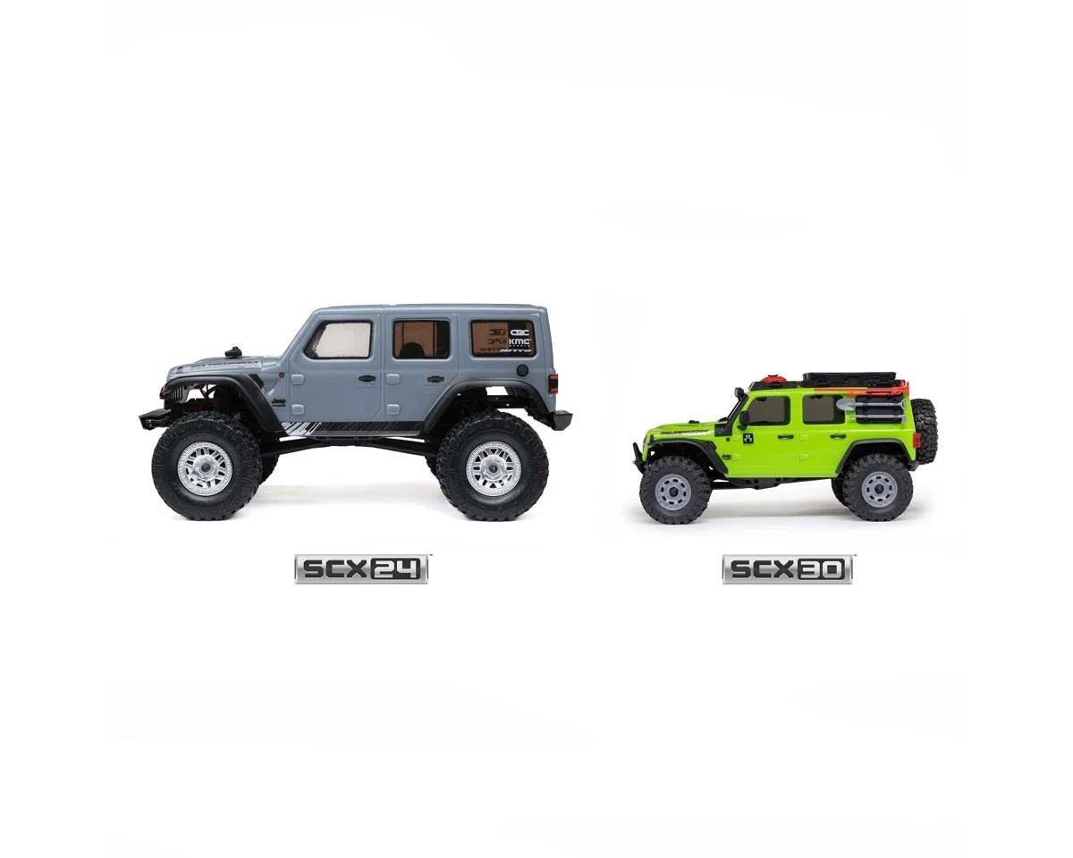Axial SCX30 Jeep Wrangler JLU 1/30 4WD RTR Scale Mini Crawler w/2.4GHz Radio, Battery & Charger