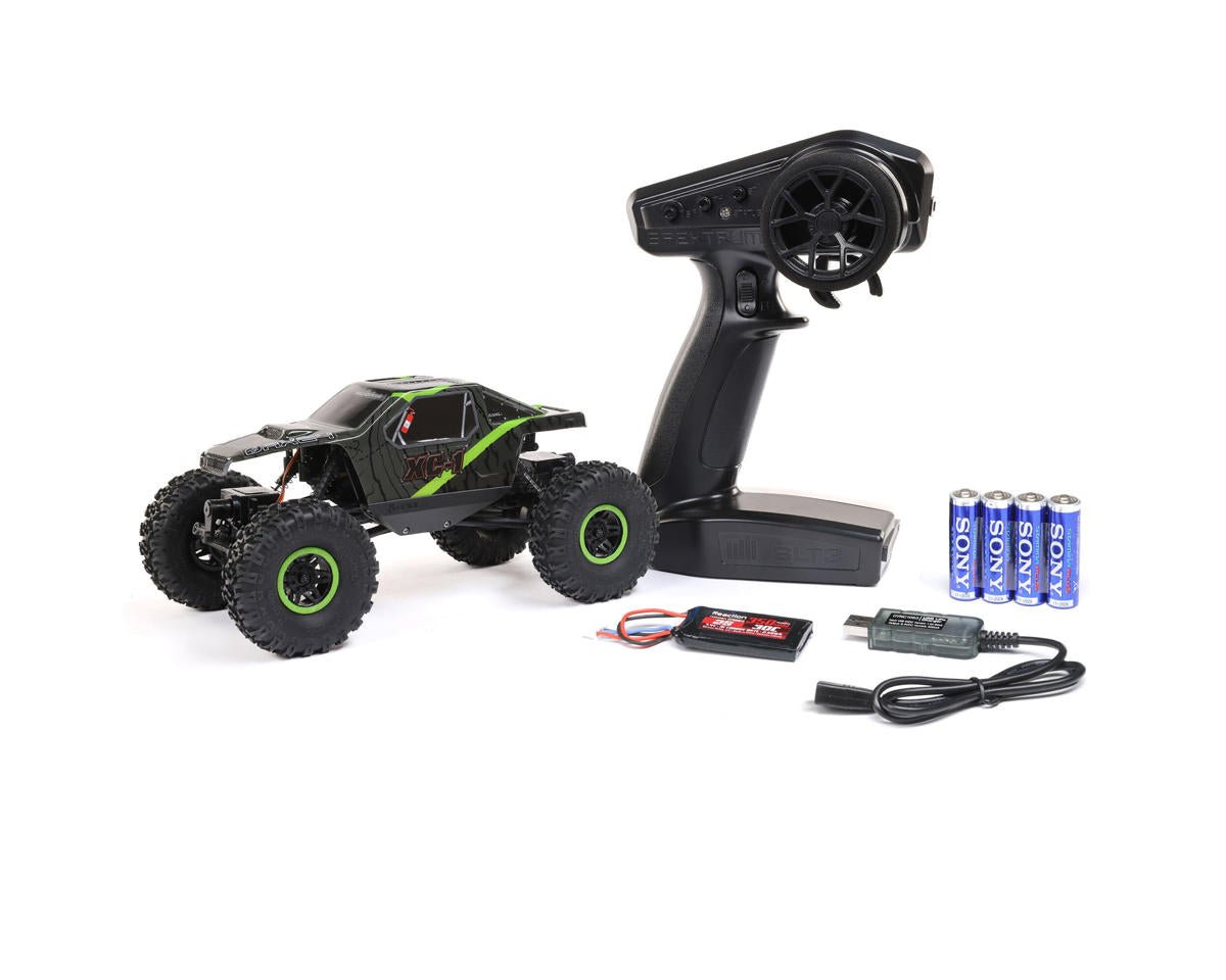 Axial AX24 XC-1 1/24 4WD RTR 4WS Mini Crawler (Green) w/2.4GHz Radio, Battery & Charger