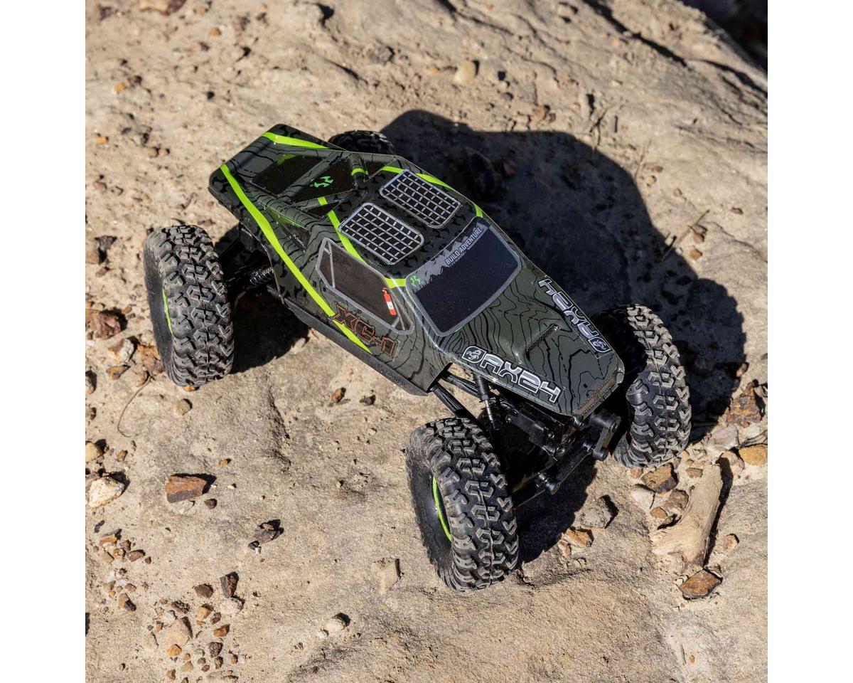 Axial AX24 XC-1 1/24 4WD RTR 4WS Mini Crawler (Green) w/2.4GHz Radio, Battery & Charger