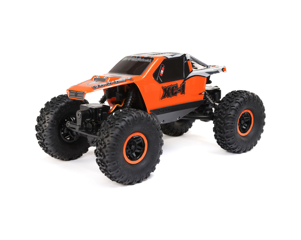 Axial AX24 XC-1 1/24 4WD RTR 4WS Mini Crawler (Orange) w/2.4GHz Radio, Battery & Charger