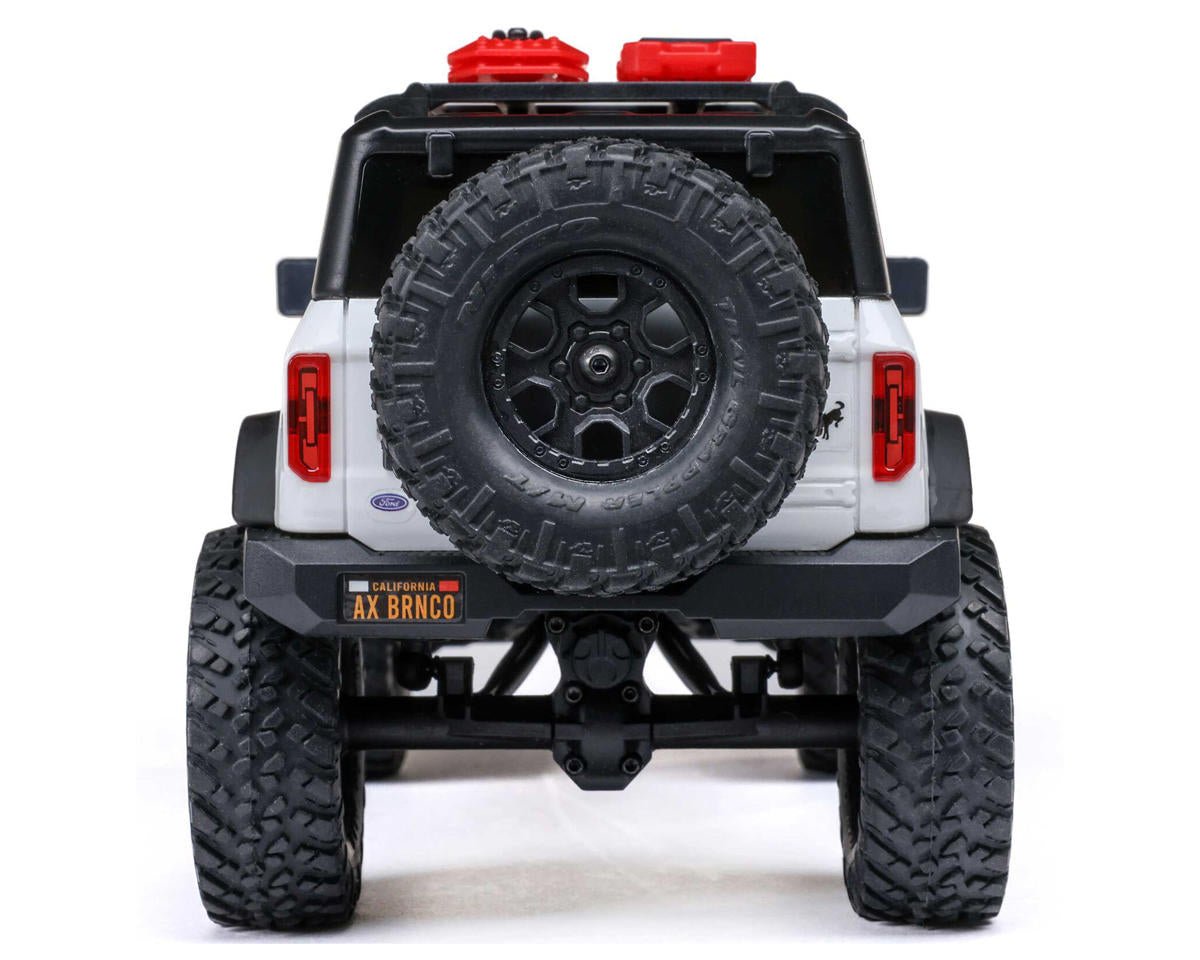 Axial 1/24 SCX24 Ford Bronco 4X4 RTR Brushed Rock Crawler White