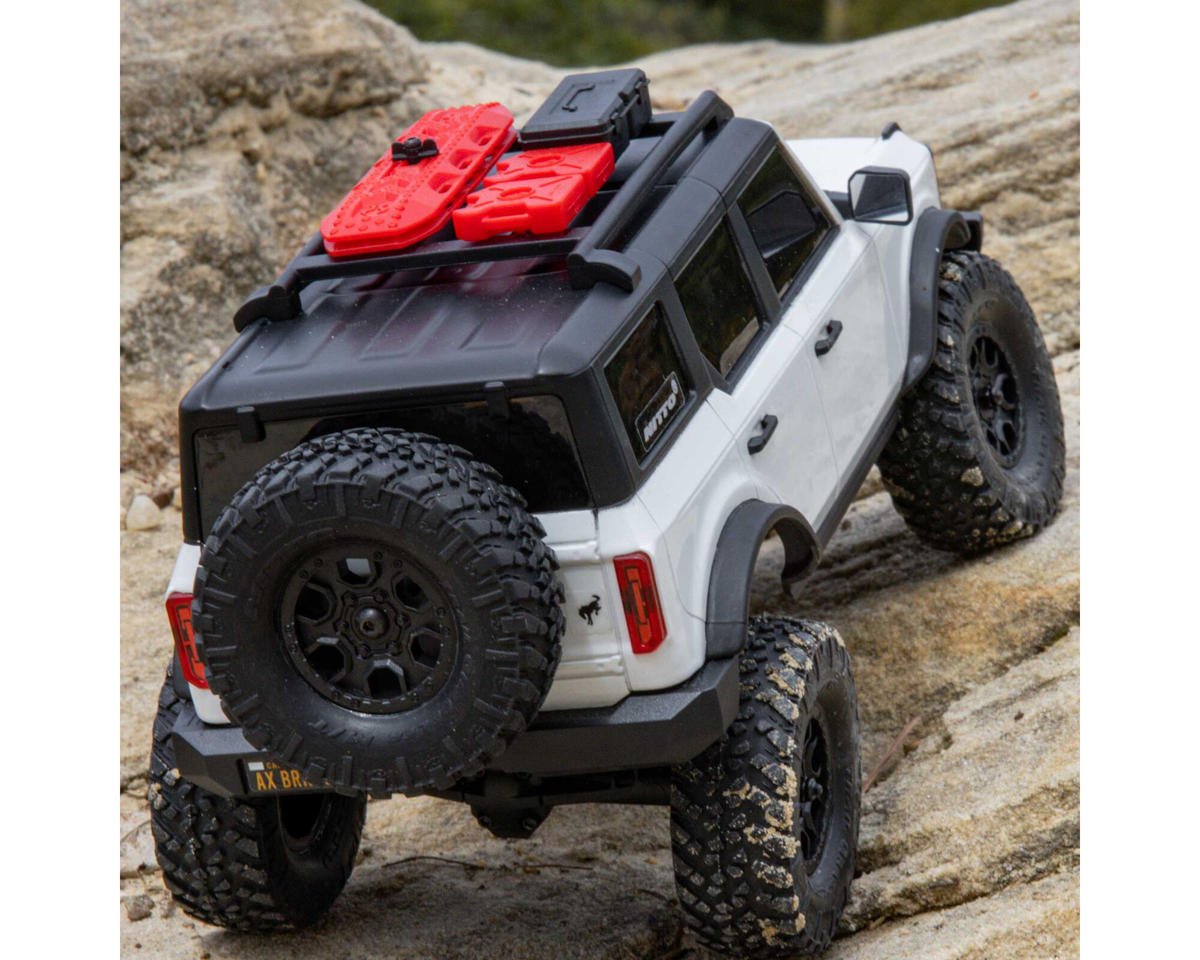 Axial 1/24 SCX24 Ford Bronco 4X4 RTR Brushed Rock Crawler White