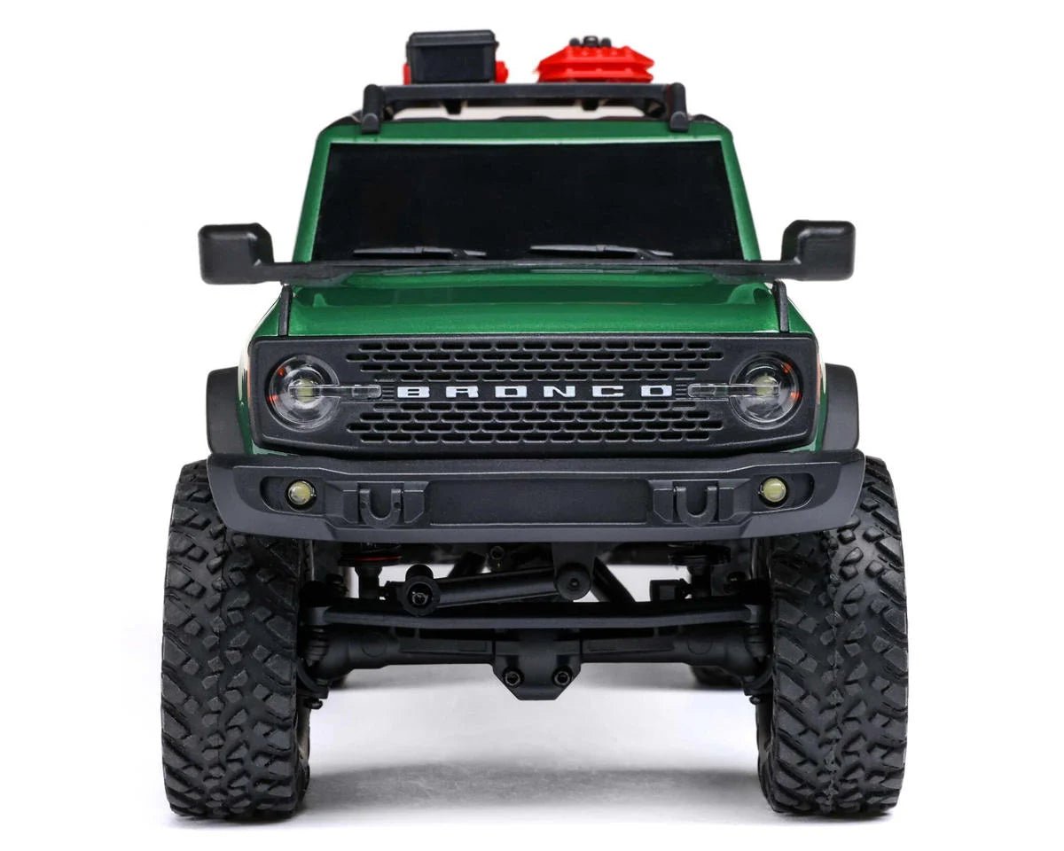Axial SCX24 Ford Bronco Hard Body 1/24 4WD RTR Scale Mini Crawler (Green) w/2.4GHz Radio, Battery & Charger