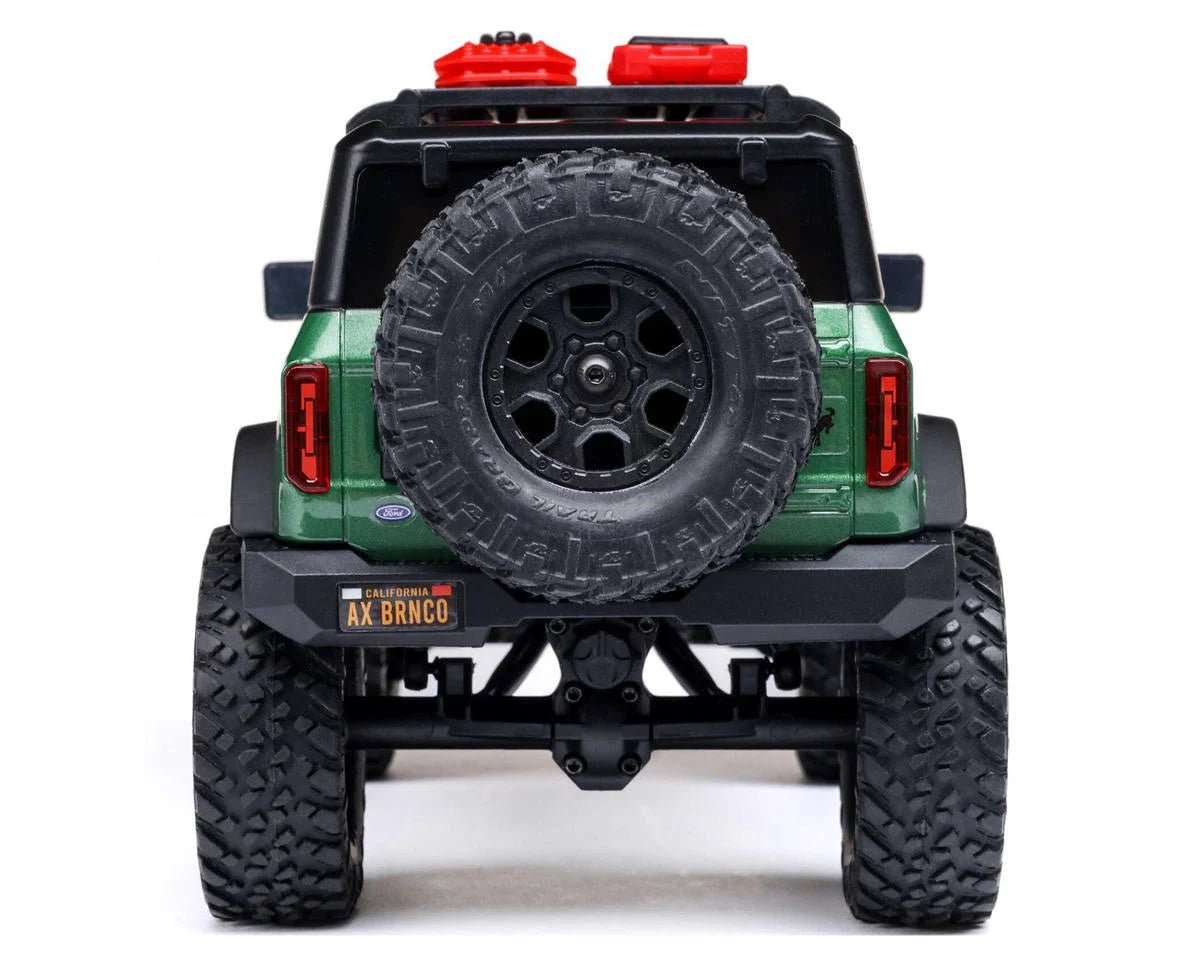 Axial SCX24 Ford Bronco Hard Body 1/24 4WD RTR Scale Mini Crawler (Green) w/2.4GHz Radio, Battery & Charger
