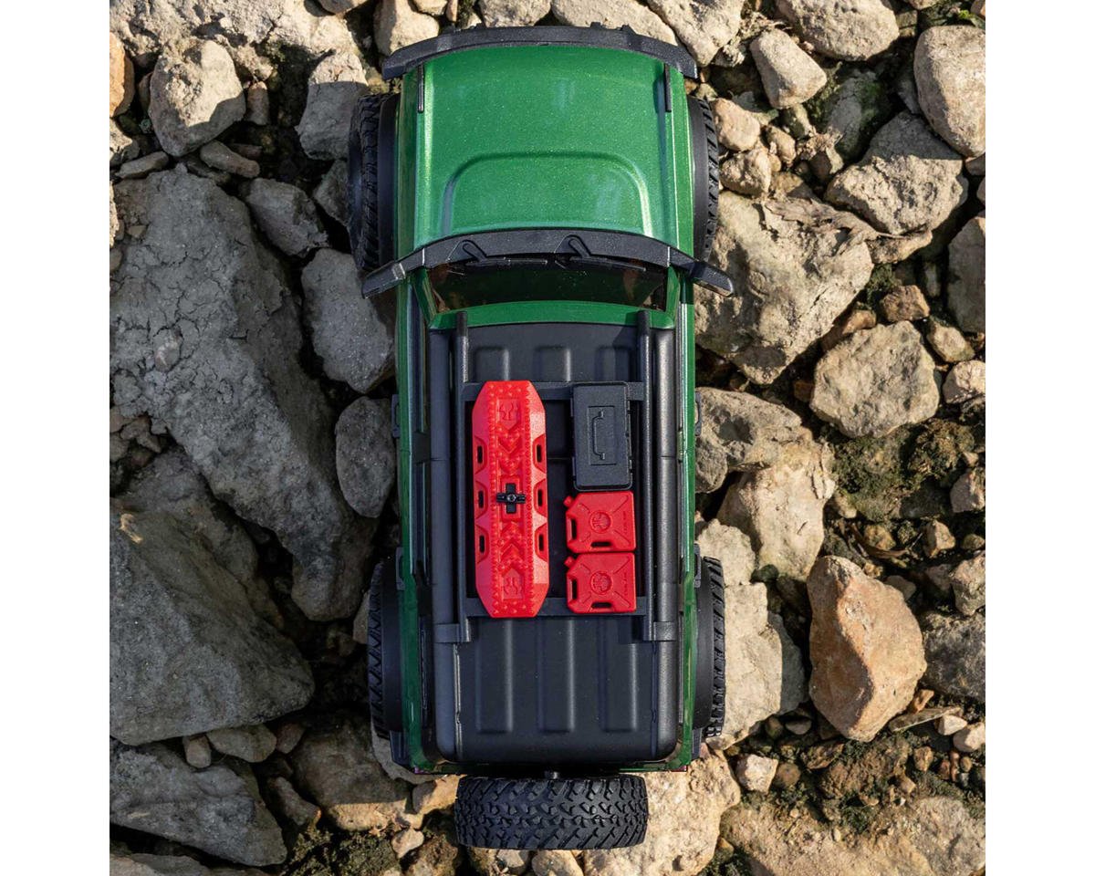 Axial SCX24 Ford Bronco Hard Body 1/24 4WD RTR Scale Mini Crawler (Green) w/2.4GHz Radio, Battery & Charger