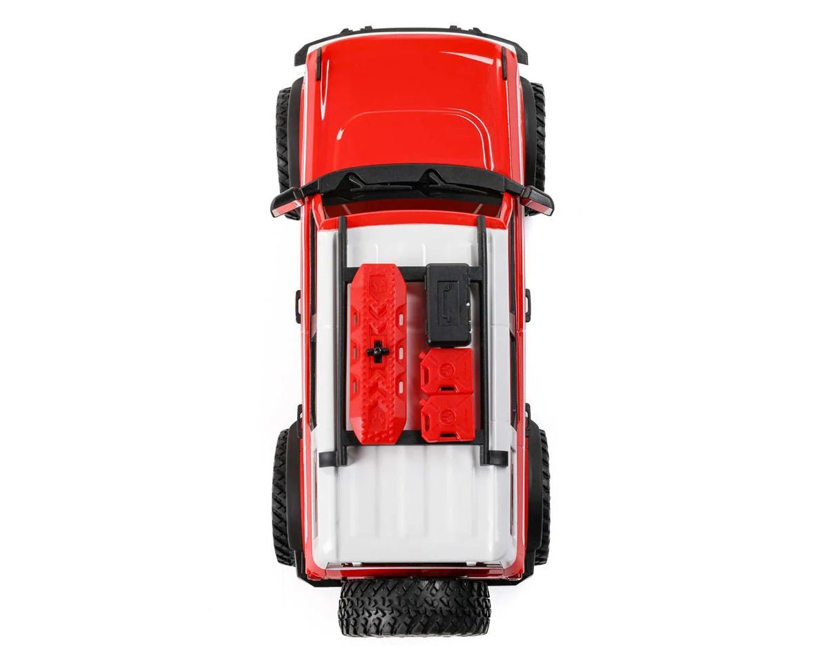 Axial SCX24 Ford Bronco Hard Body 1/24 4WD RTR Scale Mini Crawler (Heritage Red) w/2.4GHz Radio, Battery & Charger