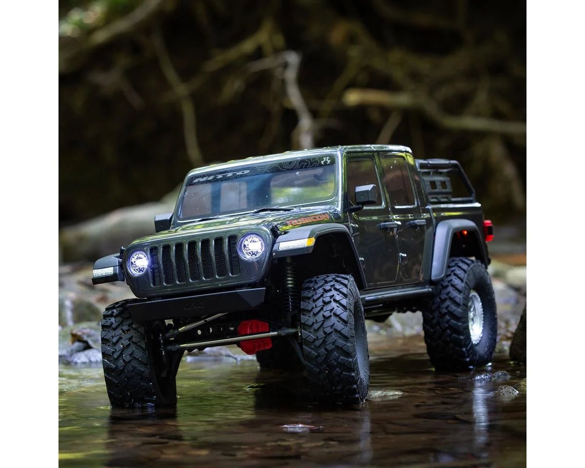 Axial SCX10 III "Jeep JT Gladiator" RTR 4WD Rock Crawler w/Portal Axles (Grey) w/DX3 2.4GHz Radio