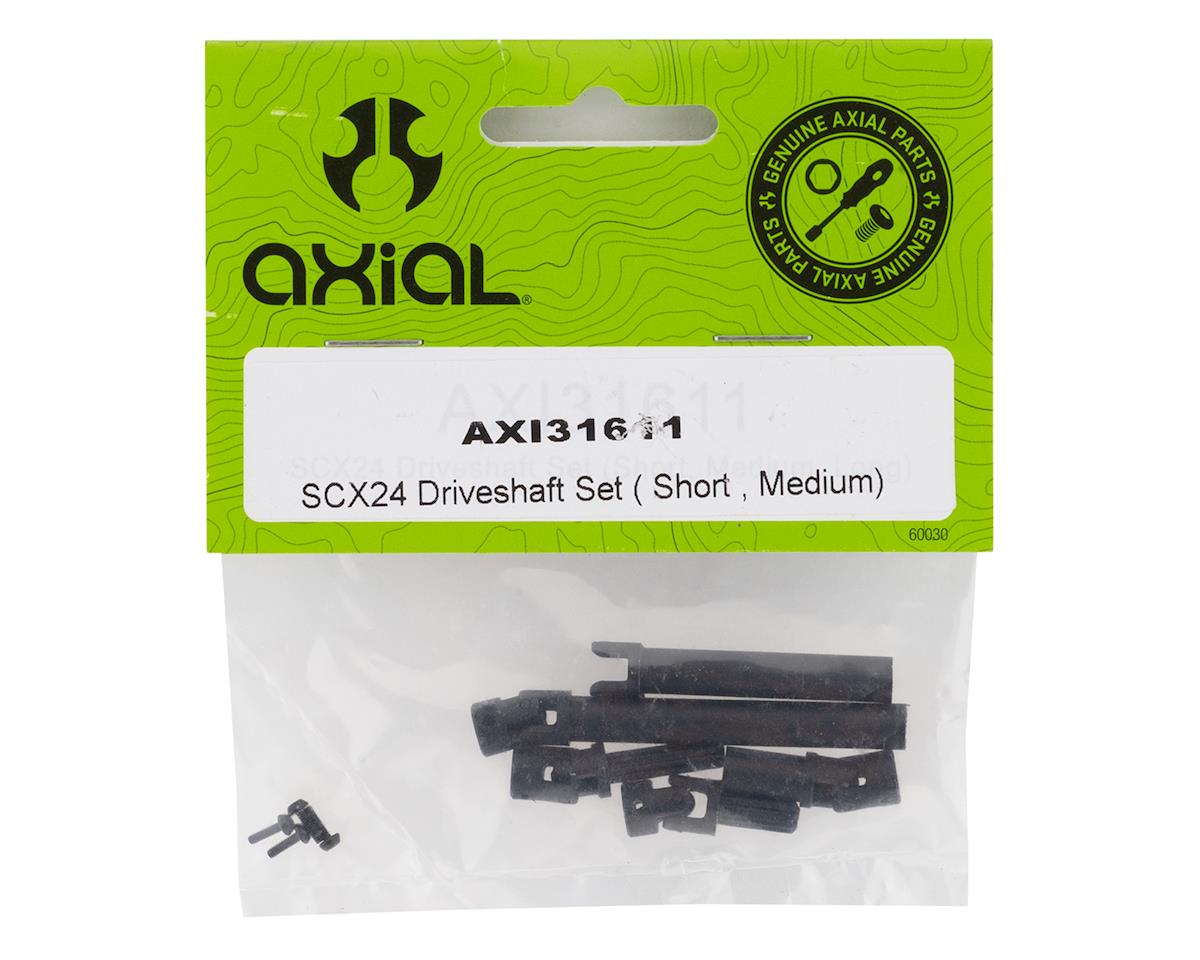 Axial SCX24 Driveshaft Set (3) (Short, Medium, Long)