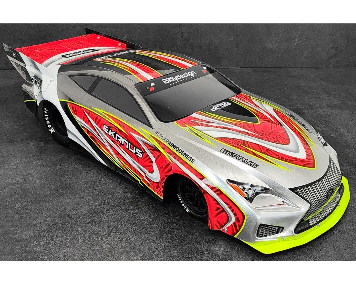 Bittydesign EKANUS 1/10 No Prep Street/Outlaw Drag Racing Body (Clear)