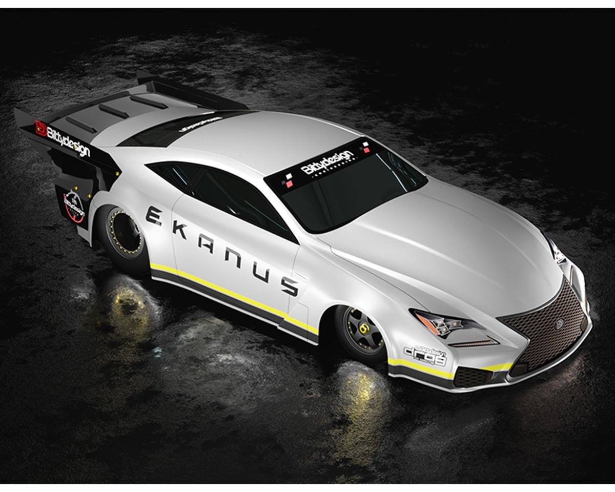 Bittydesign EKANUS 1/10 No Prep Street/Outlaw Drag Racing Body (Clear)