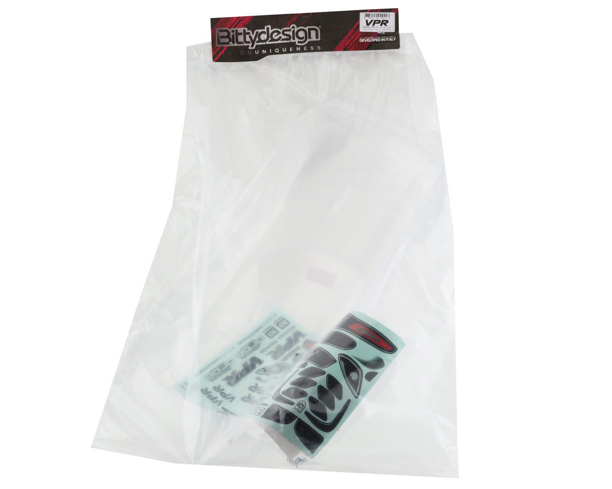 Bittydesign VPR 1/10 Pro No Prep Street Eliminator Drag Racing Body (Clear)