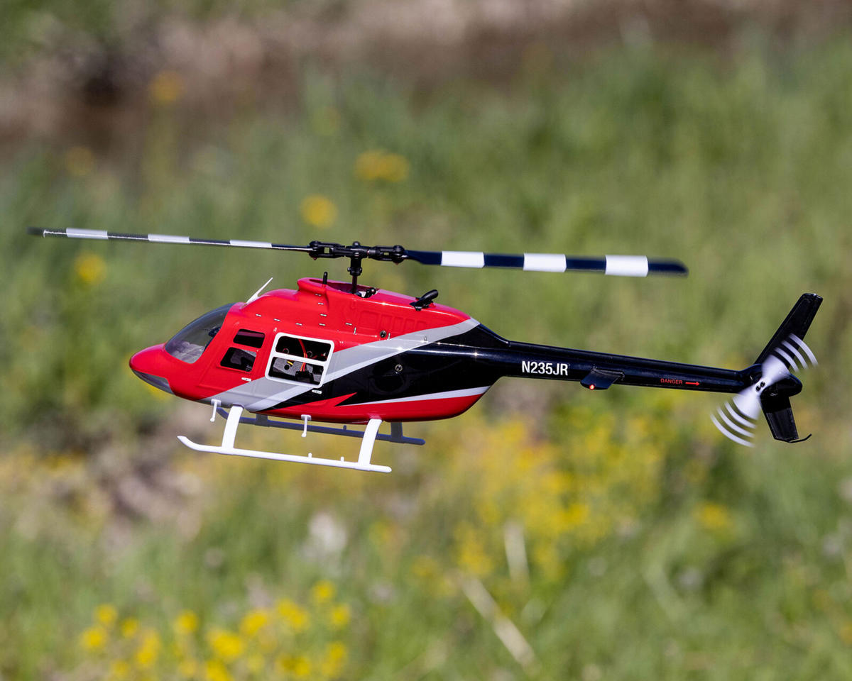 Blade Jet Ranger 235 RTF Basic Flybarless Electric Collective Pitch Helicopter w/2.4GHz Radio, AS3X & SAFE Technology