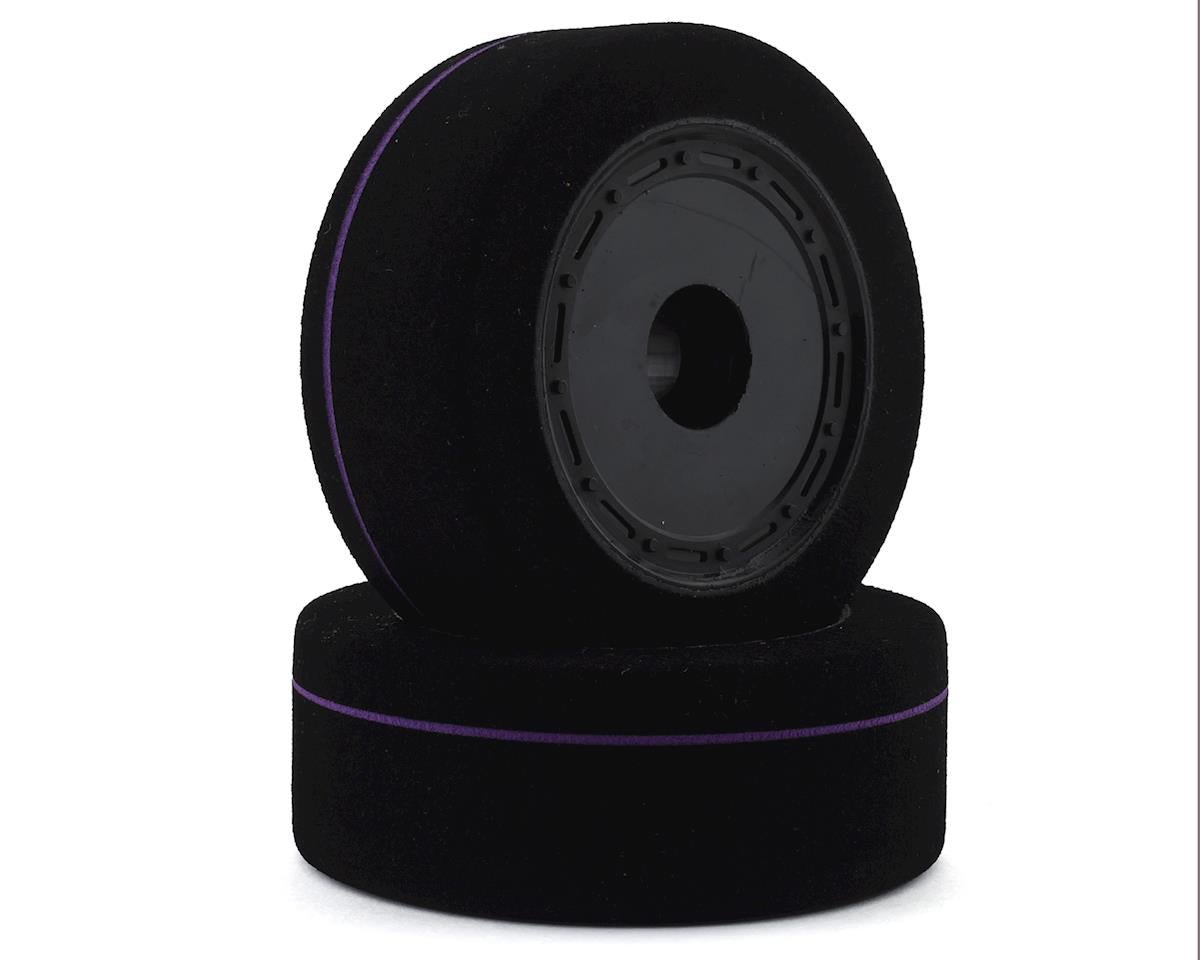 BSR Racing Custom Works Spec Dirt Oval Front Mounted Foam Tires (2) (XX Pink)