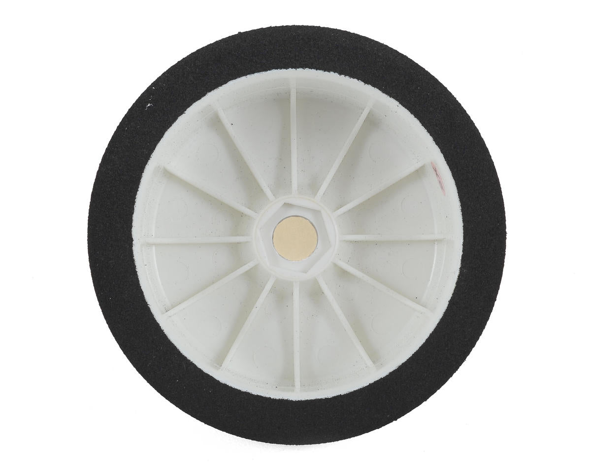 BSR Racing 1/8 Mounted GT Foam Tire (White) (2) (30 Shore) w/17mm Hex