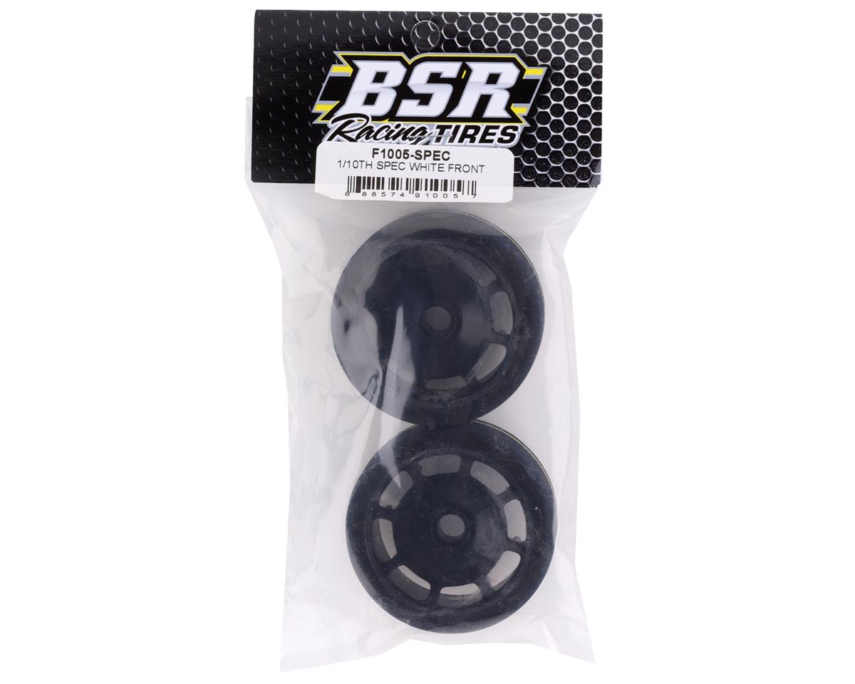 BSR Racing 1/10 Spec Front Mounted Foam Tires (2) (White)