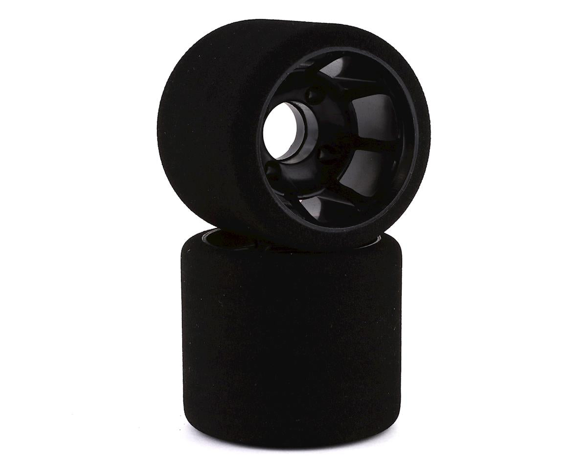 BSR Racing 1/10 Rear Mounted Foam Tires (Black) (2) (X Compound)