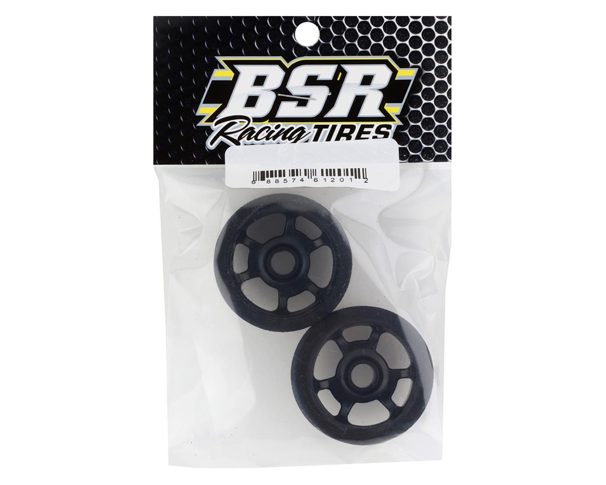 BSR Racing 1/12 Front Mounted Foam Tires (2) (XX Blue)