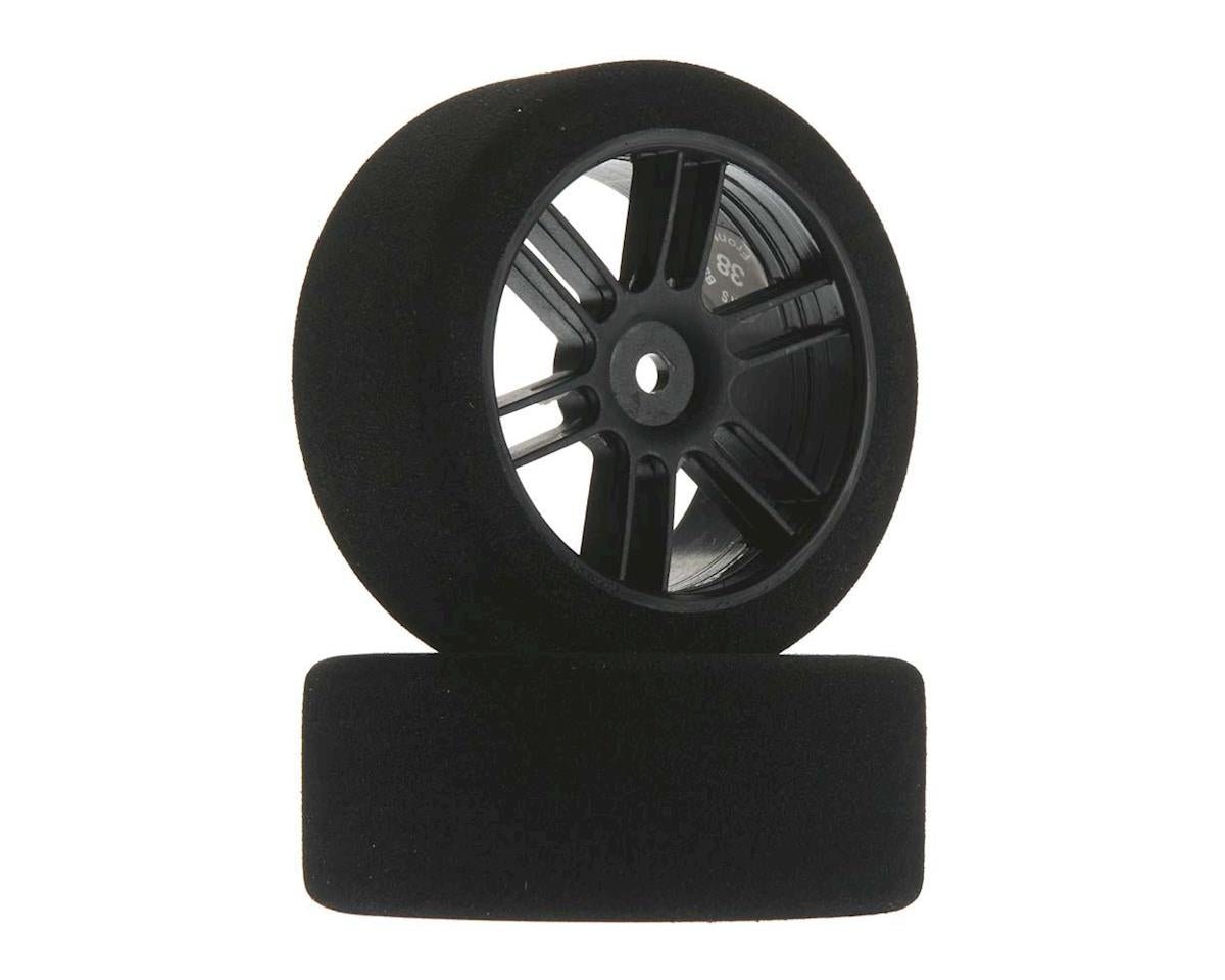BSR Racing Nitro Touring 26mm Front Foam Tires (Black) (2) (38 Shore)