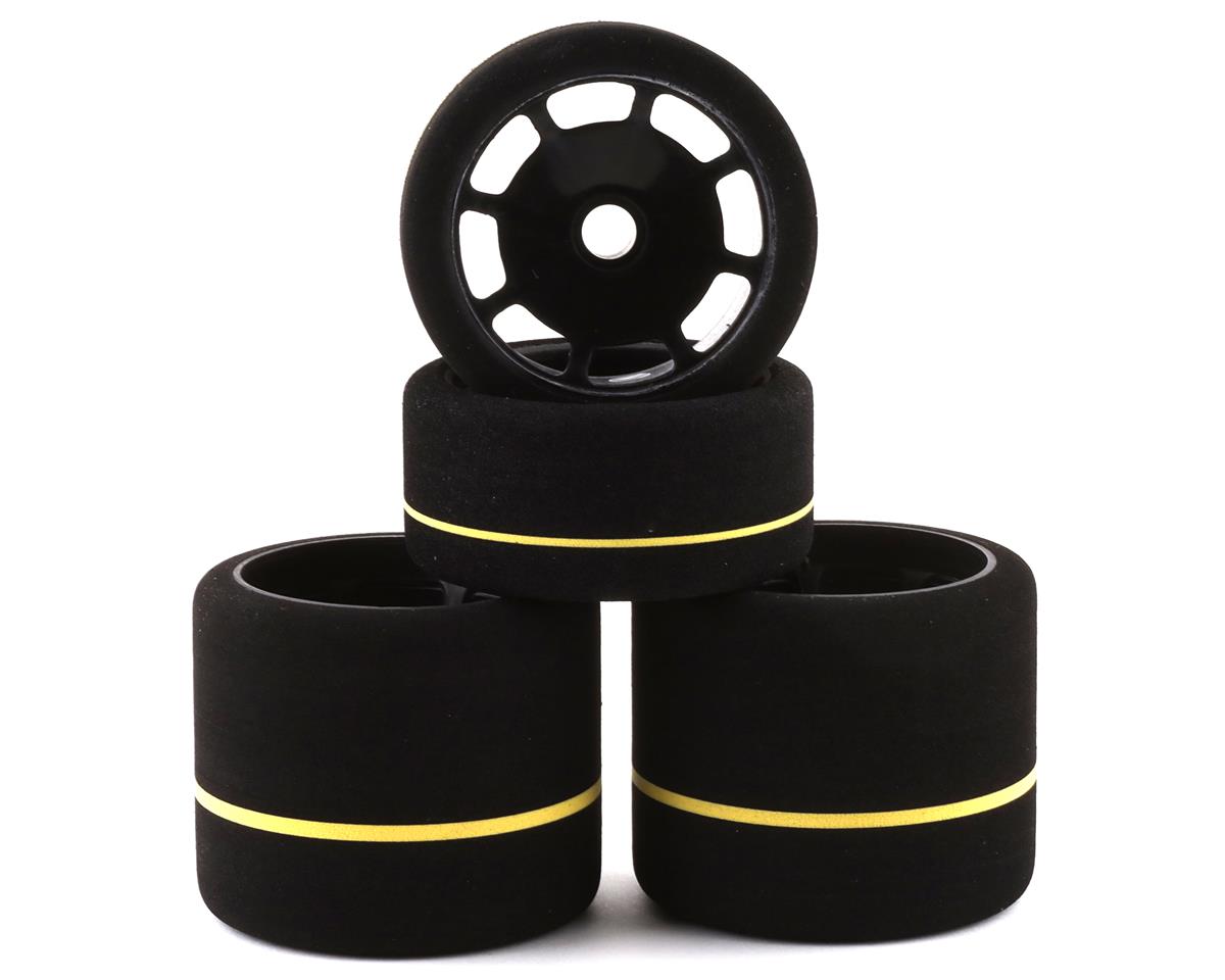 BSR Racing 1/10 Spec Foam Combo Tires (4) (White)