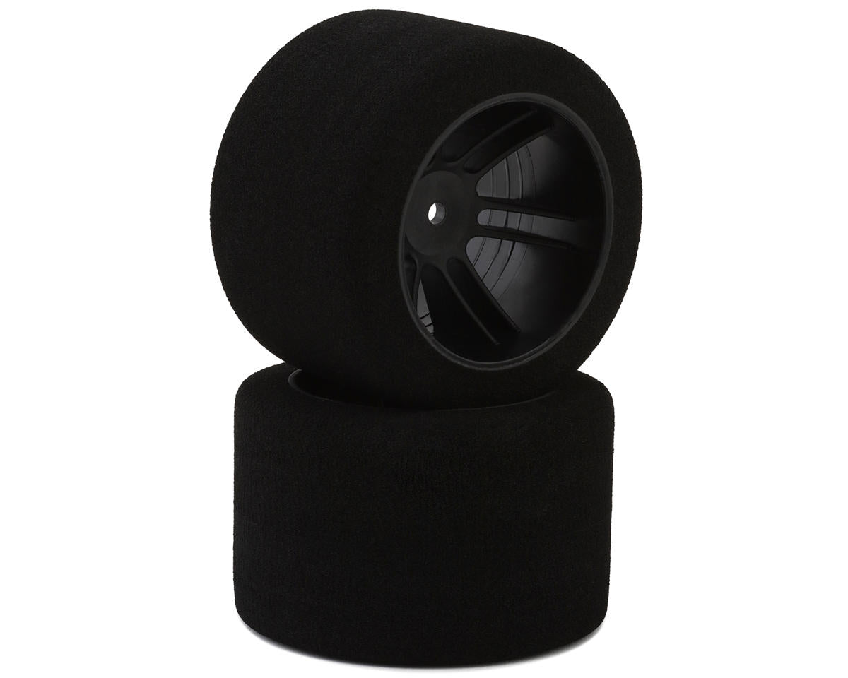 BSR Racing Drag Foam Tires (Black) (2) (45mm Wide)w/12mm Hex