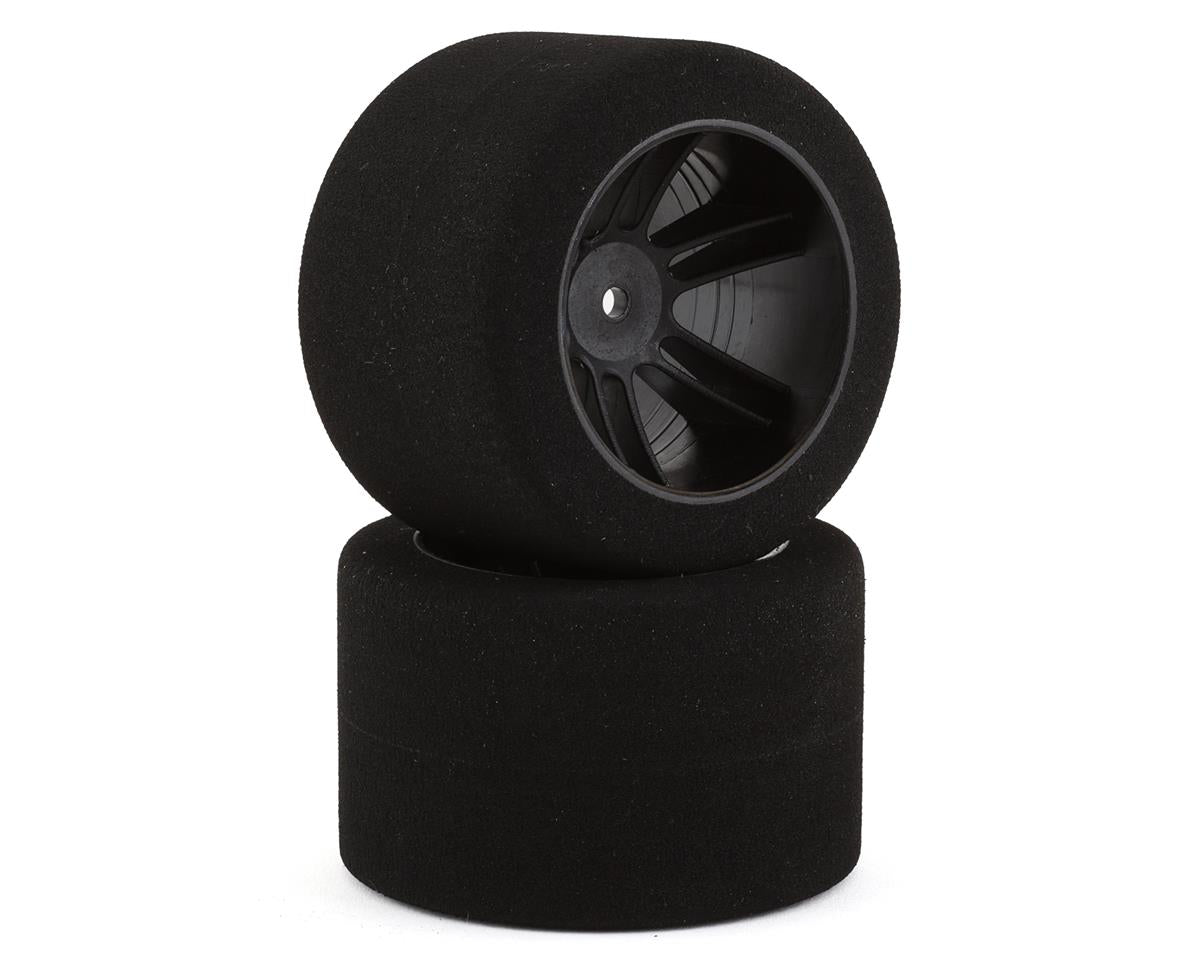 BSR Racing Drag Foam Tires (Black) (2) (45mm Wide)w/12mm Hex