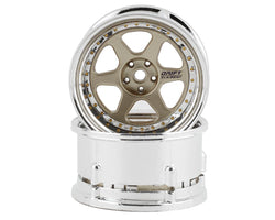 DS Racing Drift Element 6 Spoke Drift Wheels (2) (Adjustable Offset) w/12mm Hex