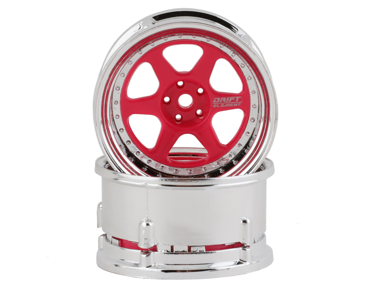DS Racing Drift Element 6 Spoke Drift Wheel (Adjustable Offset) w/12mm Hex