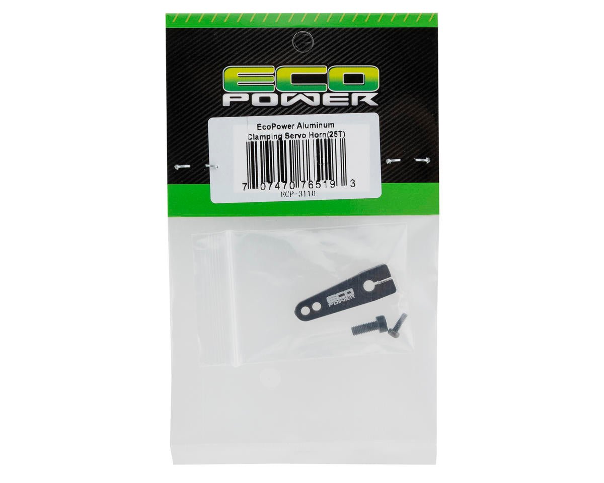 EcoPower Aluminum Clamping Servo Horn (25T)
