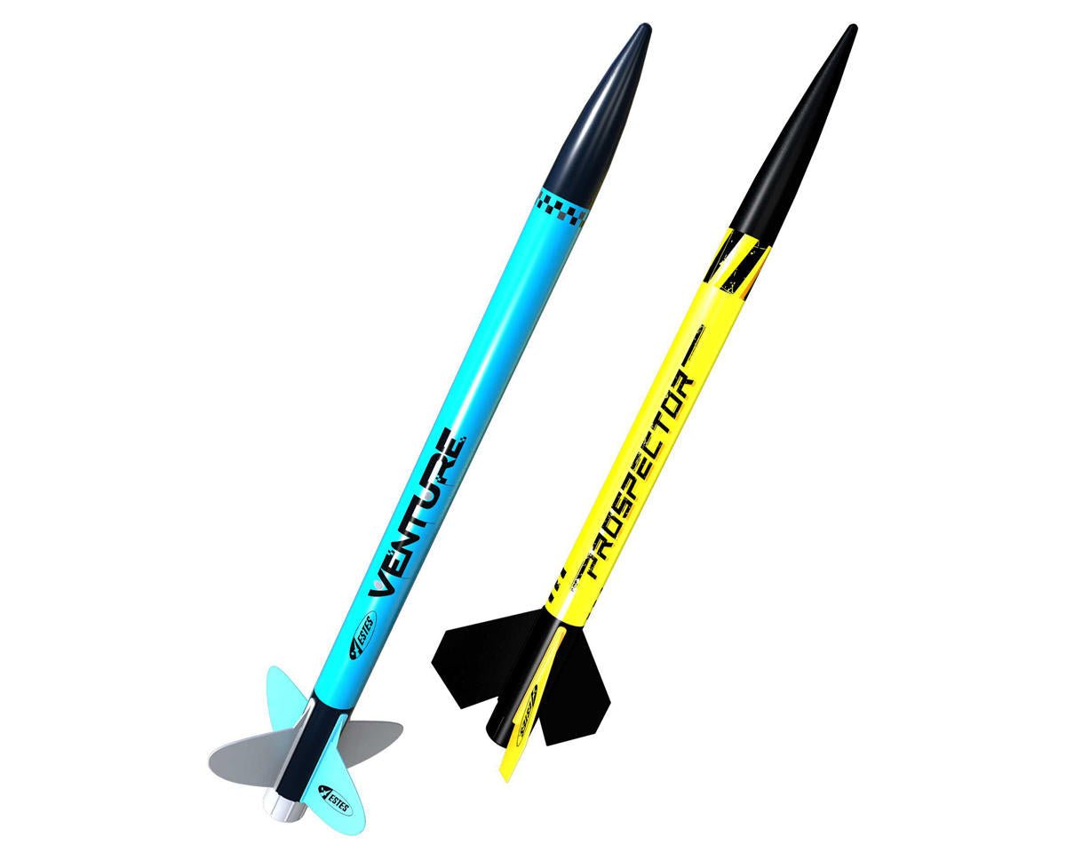 Estes Pathfinder Rocket Launch Pack Set (Ventur A.J & Prospector D23)