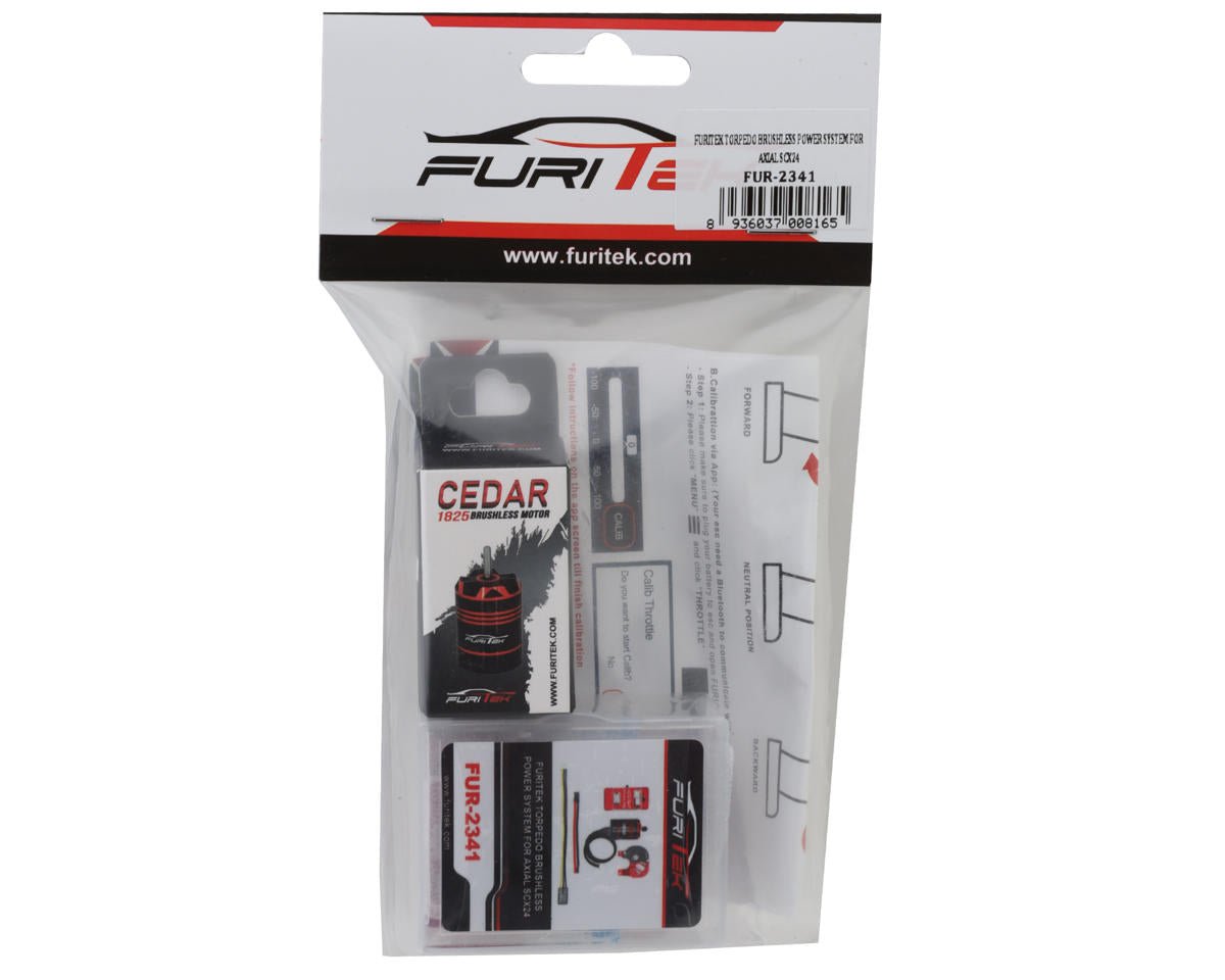 Furitek Torpedo Brushless ESC & Motor Combo (SCX24)