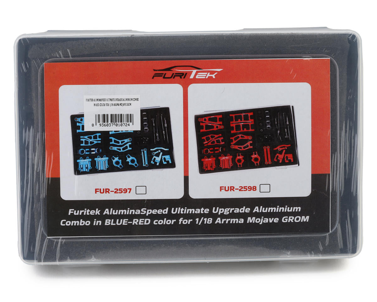 Furitek Ultimate Aluminum Upgrade Combo (Blue)1/18 Mojave Grom