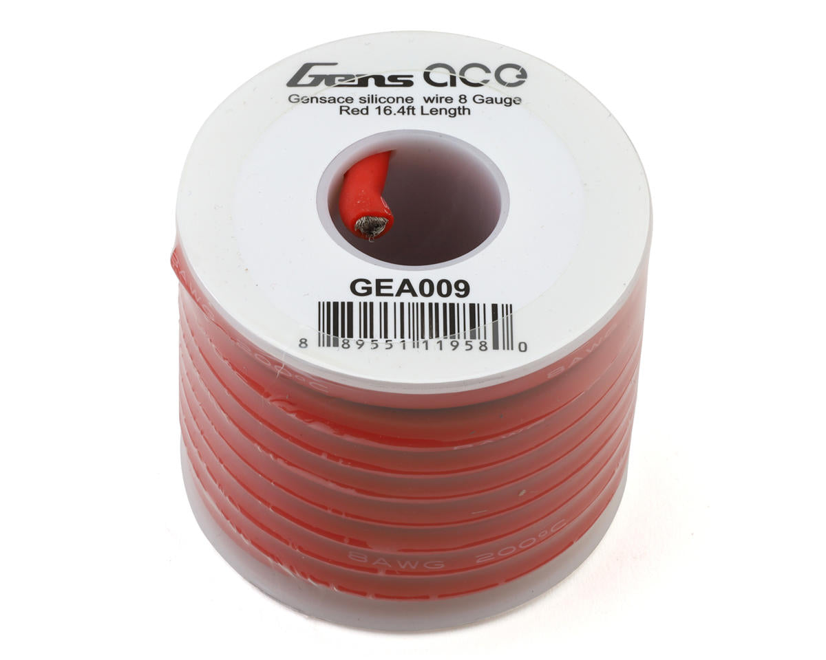 Gens Ace Silicone Wire (8AWG) (Red) (1 feet)