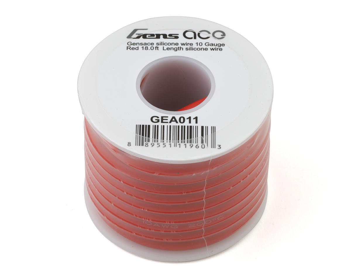 Gens Ace Silicone Wire (10AWG) (Red) (1 Feet)