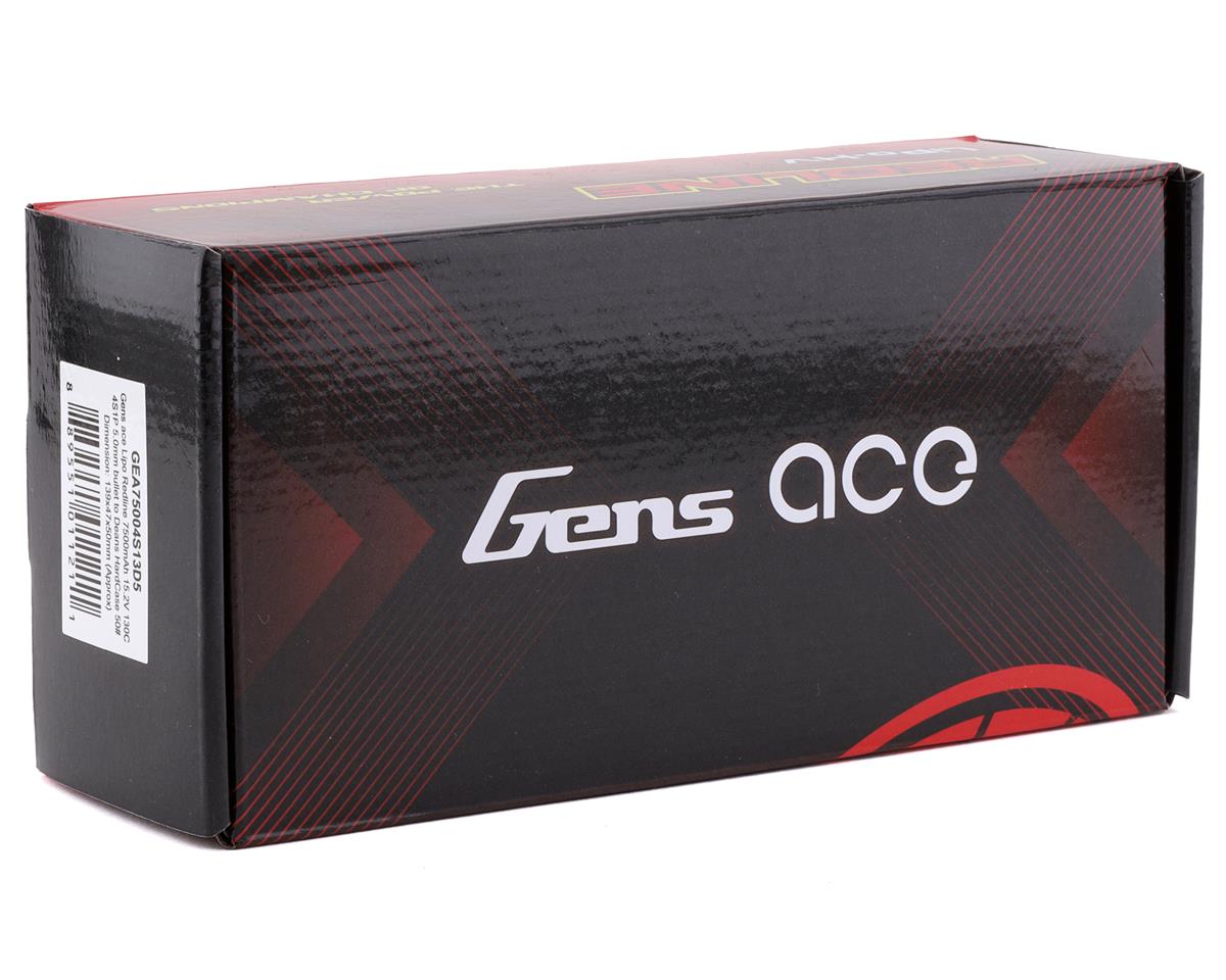 Gens Ace 7500mAh 130C 15.2V HV Lipo Battery 4S HardCase For 1/8 Racing Car Buggy