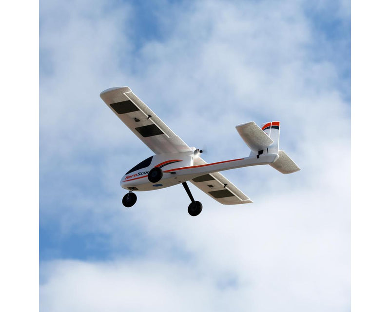 HobbyZone AeroScout S 2 1.1m BNF Trainer Electric Airplane