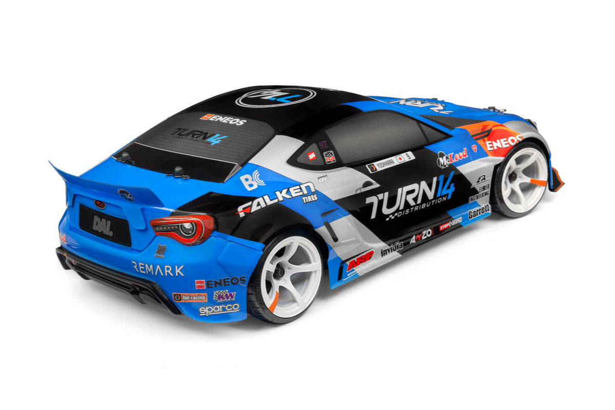 HPI RS4 Sport 3 Dai Yoshihara Subaru BRZ 1/10 RTR 4WD Electric Drift Car w/2.4GHz Radio, 7.2V Battery & Charger