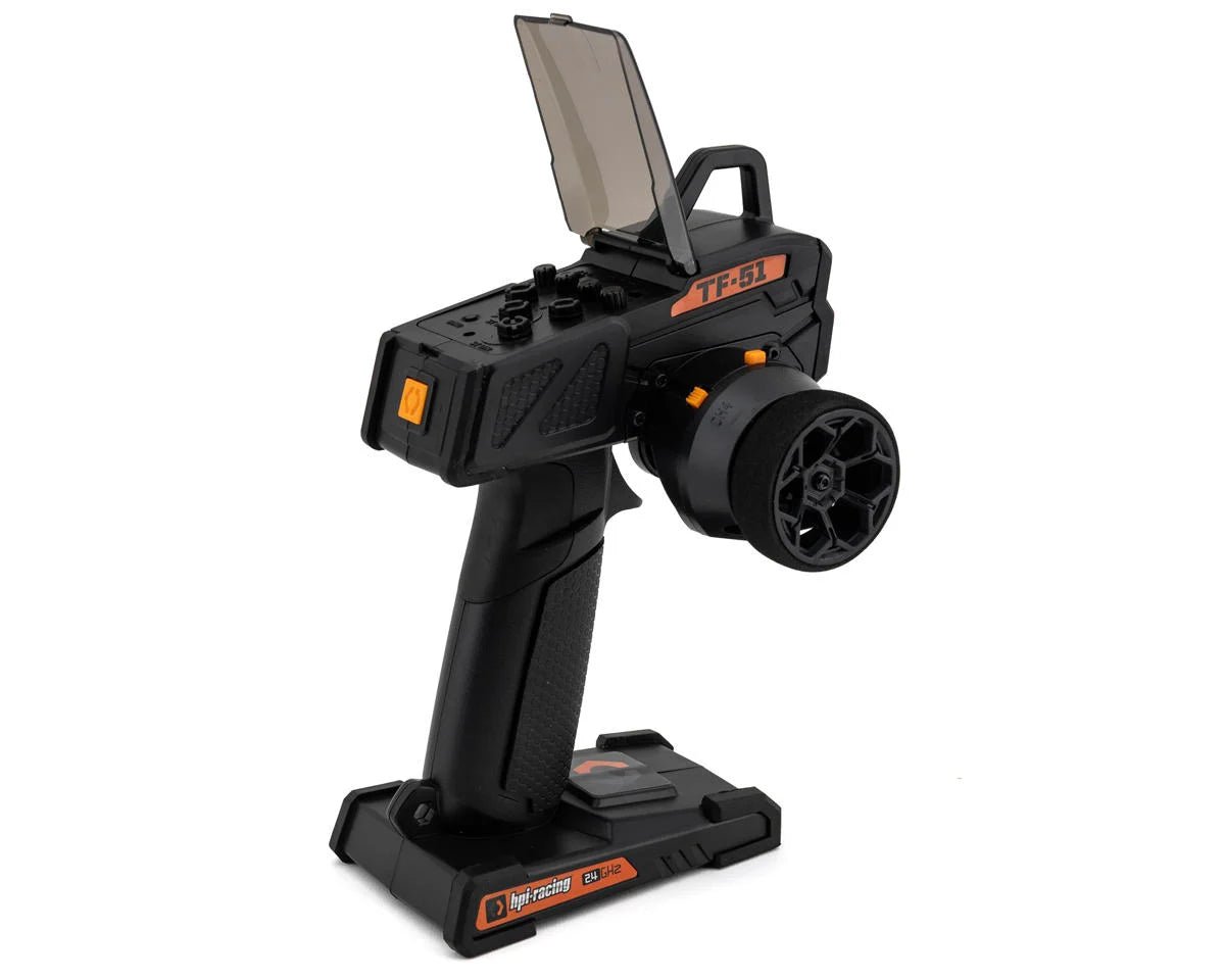 HPI Sport 3 1973 Brumos Porsche Carrera RSR 1/10 RTR Brushed On-Road Car (White)