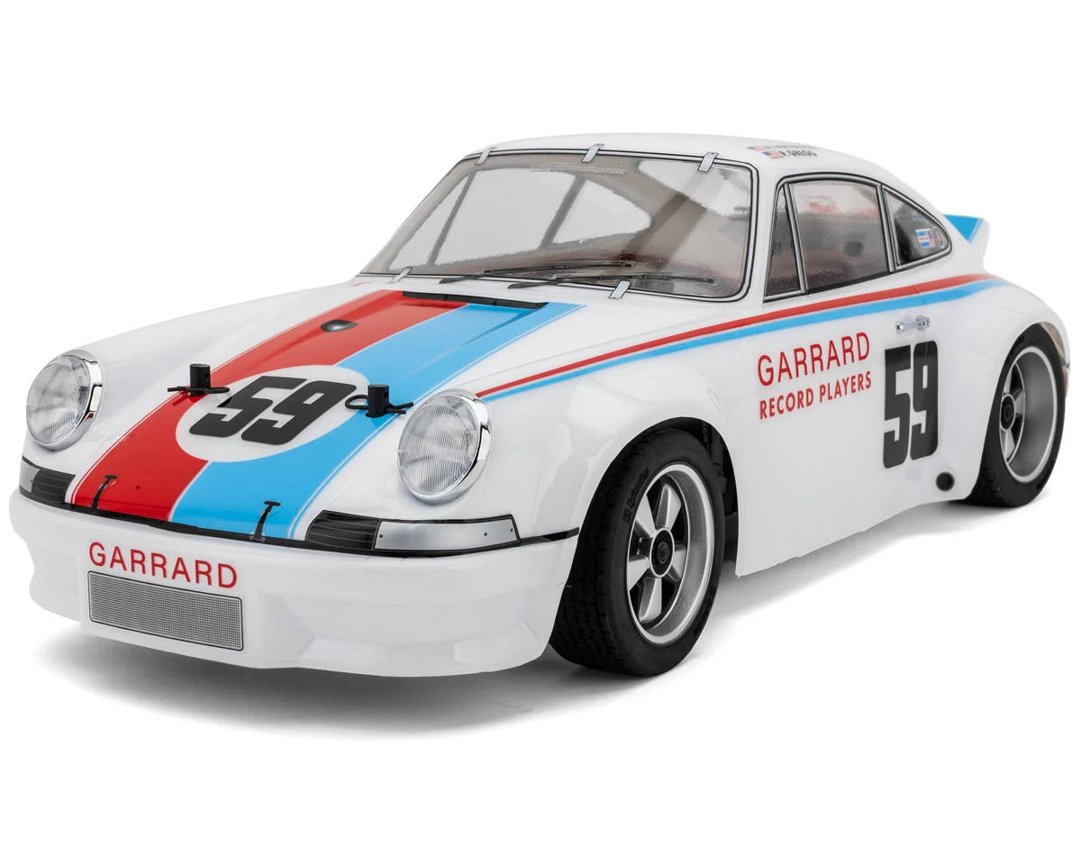 HPI Sport 3 Flux 1973 Brumos Porsche Carrera RSR 1/10 RTR Brushless On-Road Car (White)