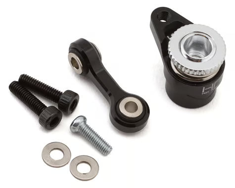 Hot Racing Arrma Grom Aluminum Servo Saver Set (Black) (25T)