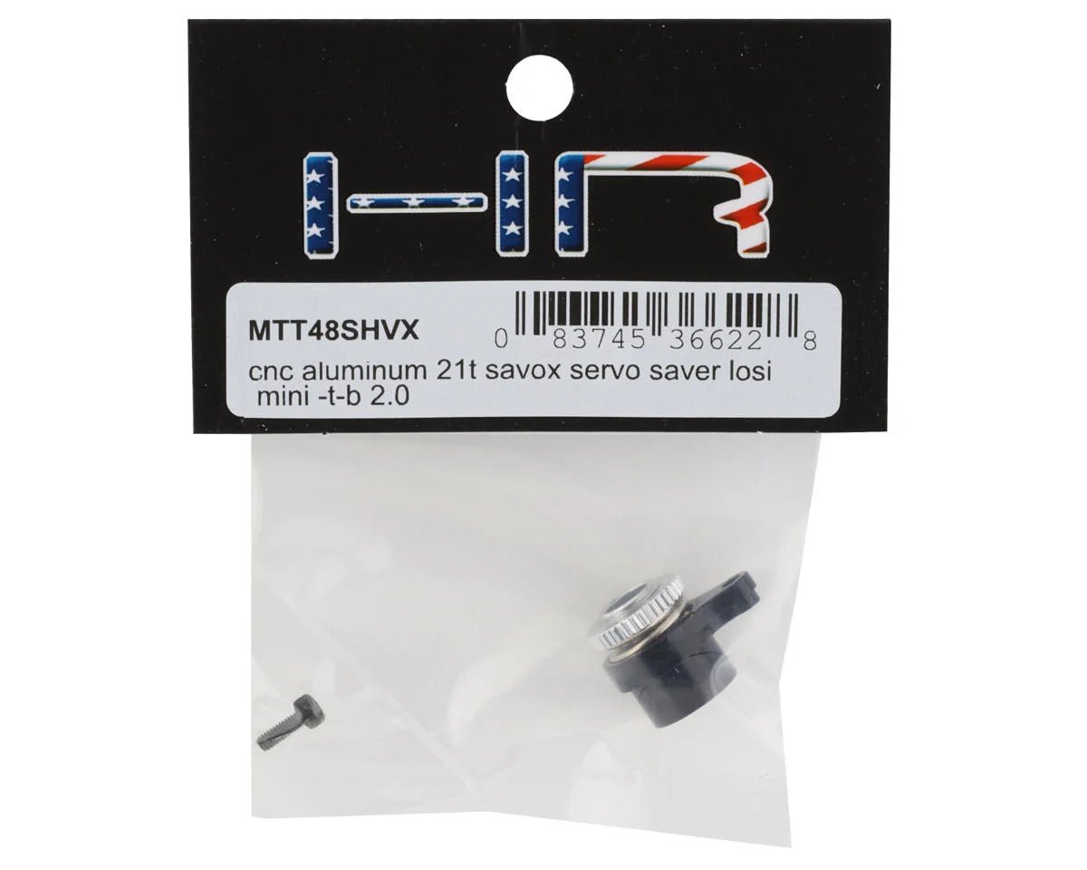 Hot Racing Losi Mini T 2.0/Mini-B Aluminum Savox Servo Saver (21T)