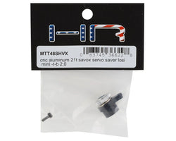 Hot Racing Losi Mini T 2.0/Mini-B Aluminum Savox Servo Saver (21T)